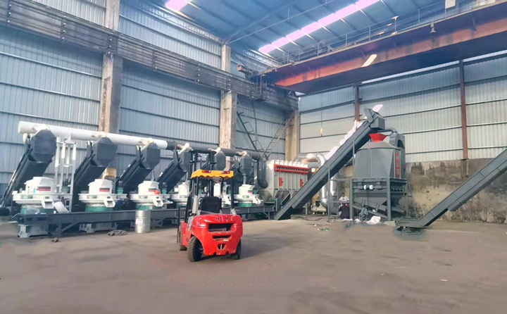 稻殼顆粒機(jī)生產(chǎn)線設(shè)備